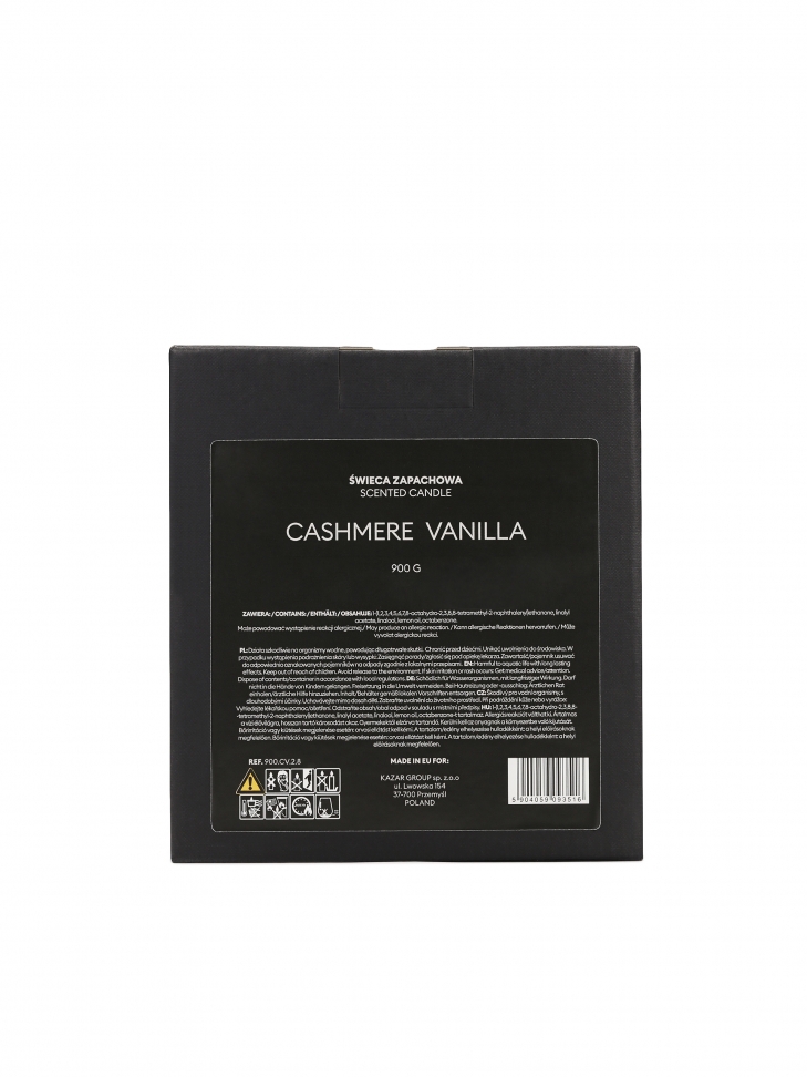 Świeca zapachowa woskowa Cashmere Vanilla 900g 