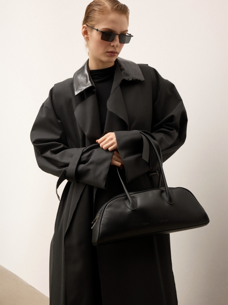 Bezramkowe czarne okulary przeciwsłoneczne  KS LOIRET