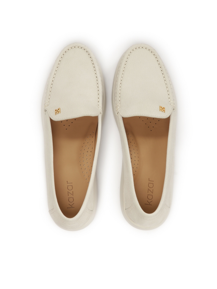 Nubukowe półbuty z grubą podeszwą LUUMA