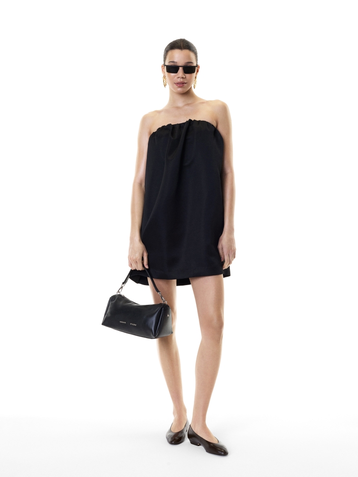 Ciemnobrązowe czółenka z lekko zaokrąglonym noskiem  KS OTTILIE