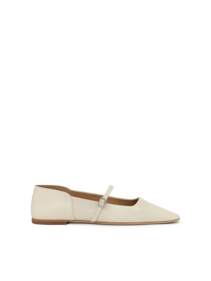 Komfortowe baleriny z miękkiej skóry  KS BEAU