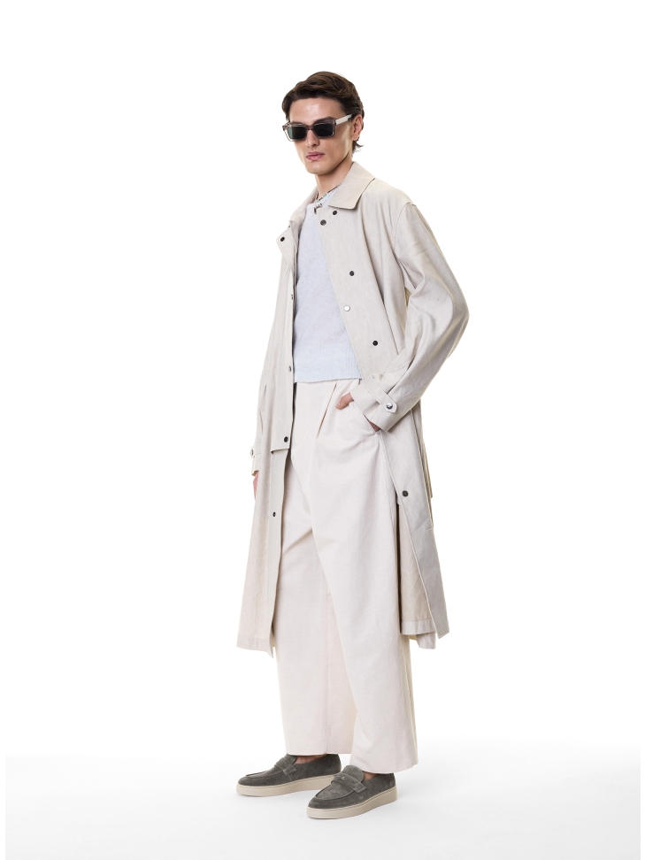 Zamszowe sneakersy z wsuwaną cholewką KS ETIENNE