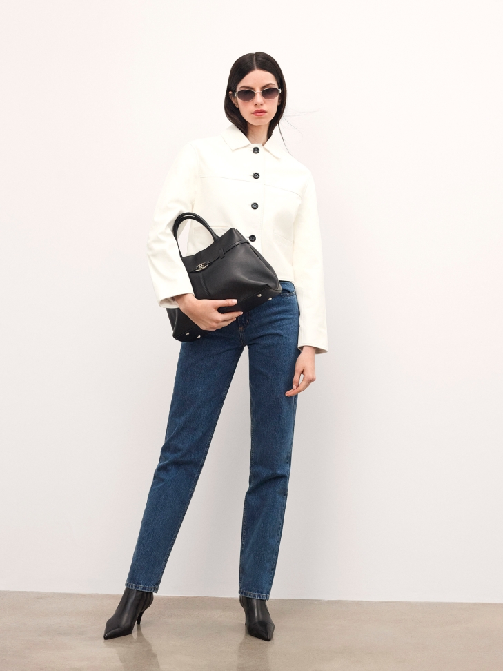 Elegancka skórzana torebka  CATE