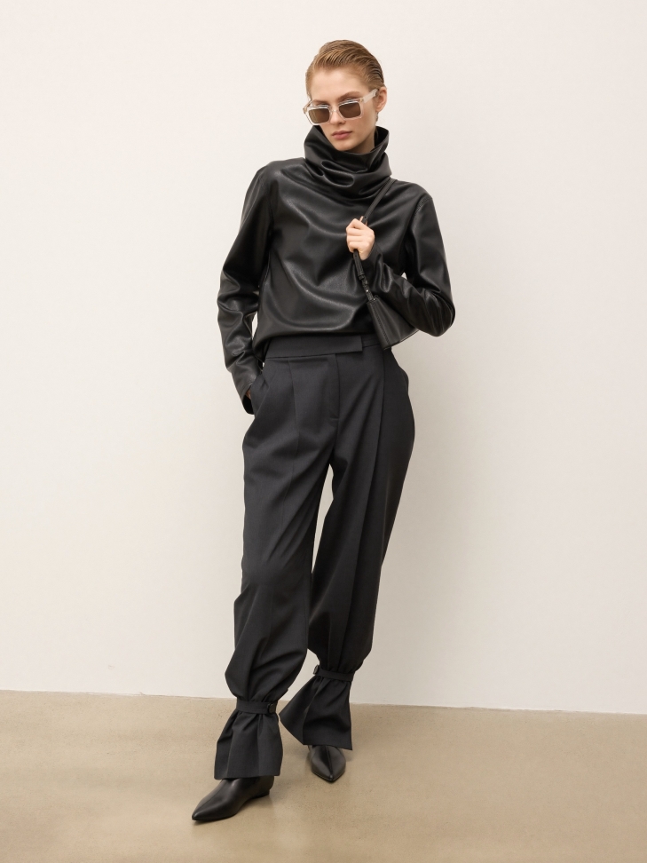 Płaskie botki z suwakiem KS AMIENS