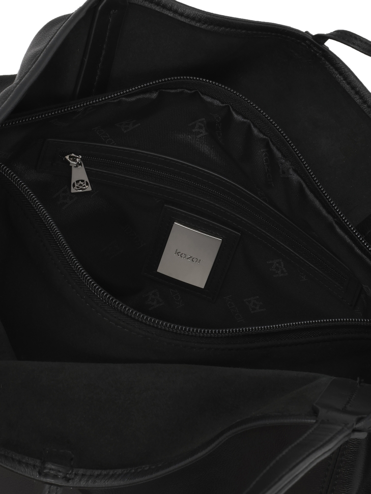 Skórzana torebka z wyjmowanym wkładem ADENI