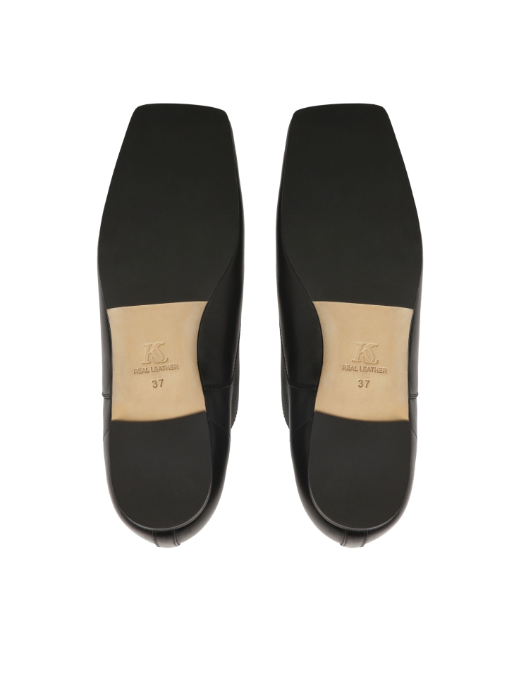 Sznurowane półbuty z kwadratowym noskiem KS LORIENT