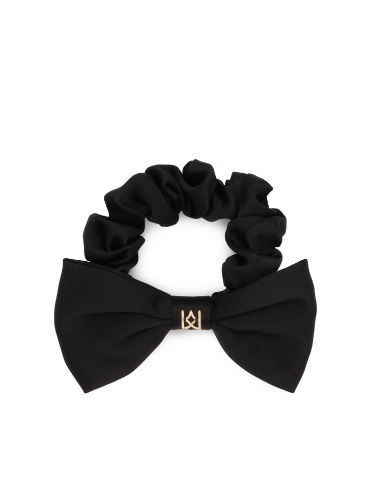 Gumka scrunchie z jedwabnej satyny SAVENNA