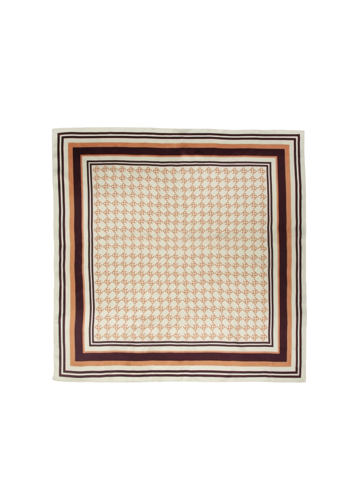 Elegancka apaszka sygnowana KAZAR CORLETA