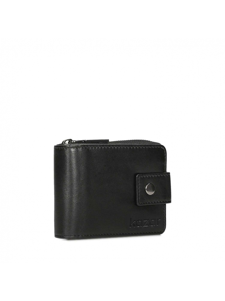 Czarny portfel męski MARIO