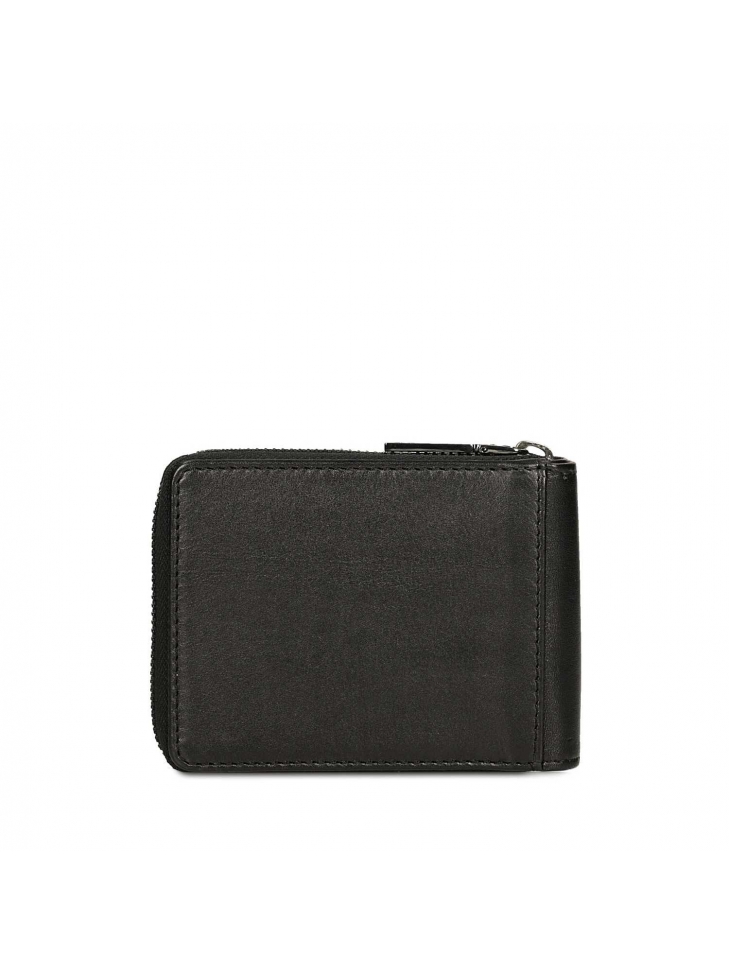 Czarny portfel męski MARIO